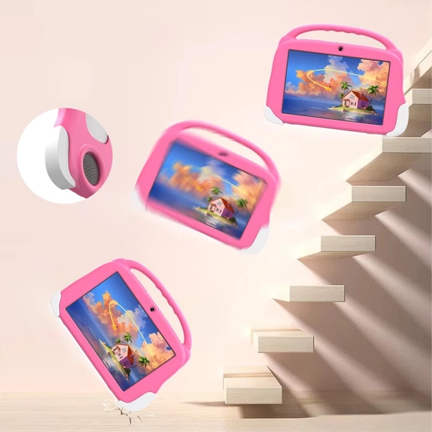 Планшет Blow KidsTab8 4G 4/64GB с чехлом Pink (5900804135944) - изображение 13