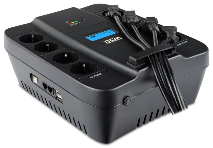 ДБЖ Powercom SPD-900U LCD - изображение 6