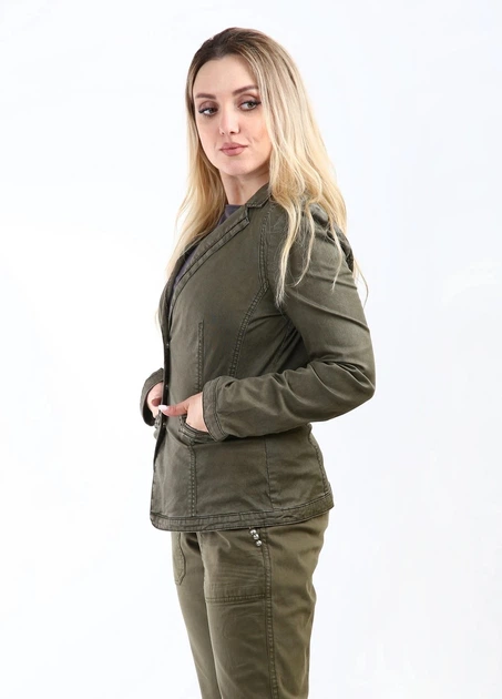 Пиджак Comma (42) Хаки (GDG-88-702-54-2105-Khaki) - изображение 3