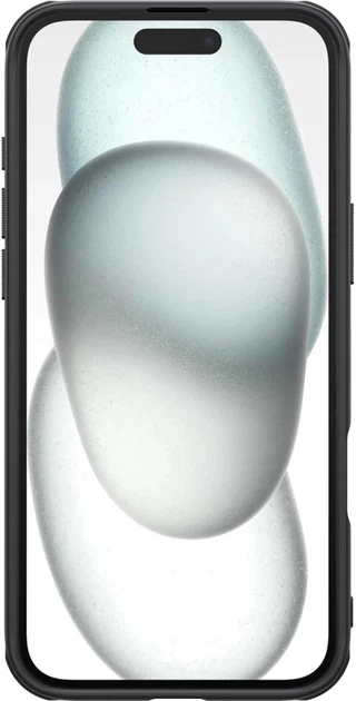 Etui plecki Nillkin Super Frosted Shield Pro Magnetic do Apple iPhone 16 Black (6902048286597) - obraz 4