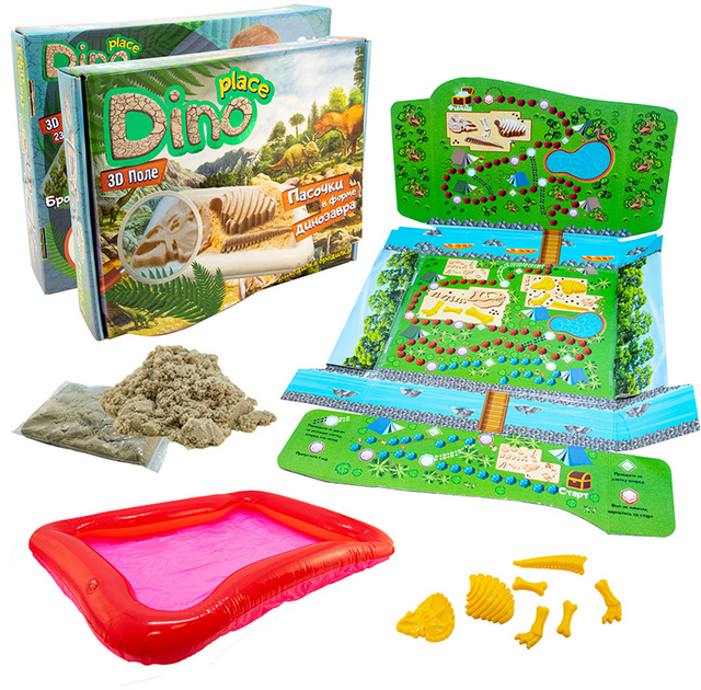 Набір для творчості Strateg Dino place (51202) (4820175999970) - зображення 2