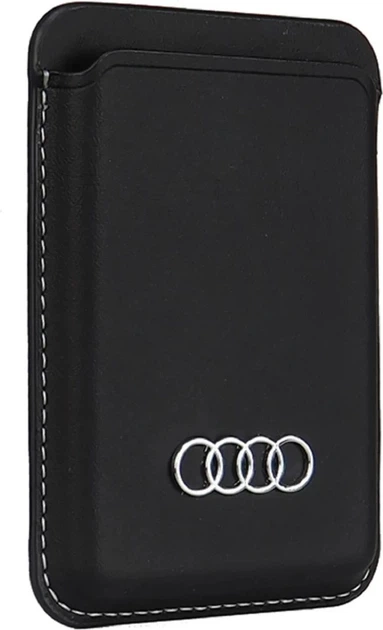 Magnetyczny portfel Audi Synthetic Leather Wallet Card Slot Black with MagSafe (6955250228022) - obraz 7