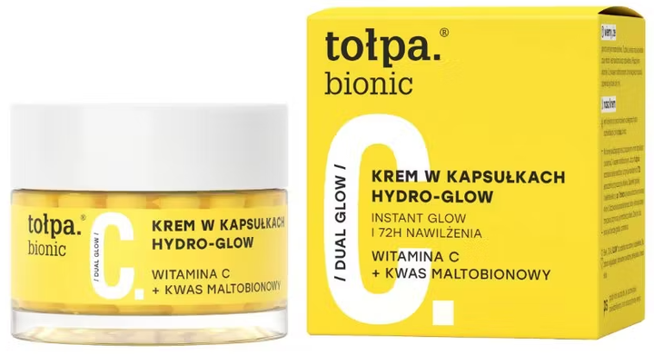 Krem do twarzy Tolpa Bionic Dual Glow 60 g (5903900967785) - Zdjęcie 1 Krem do twarzy Tolpa Bionic Dual Glow 60 g (5903900967785) - obraz 1