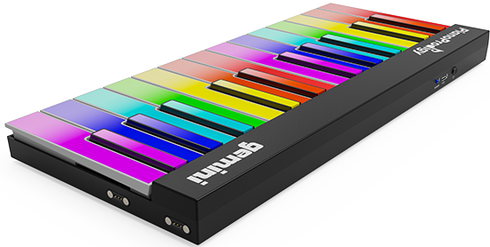 Klawiatura sterująca MIDI Gemini GPP-101 (747705008534) - obraz 3