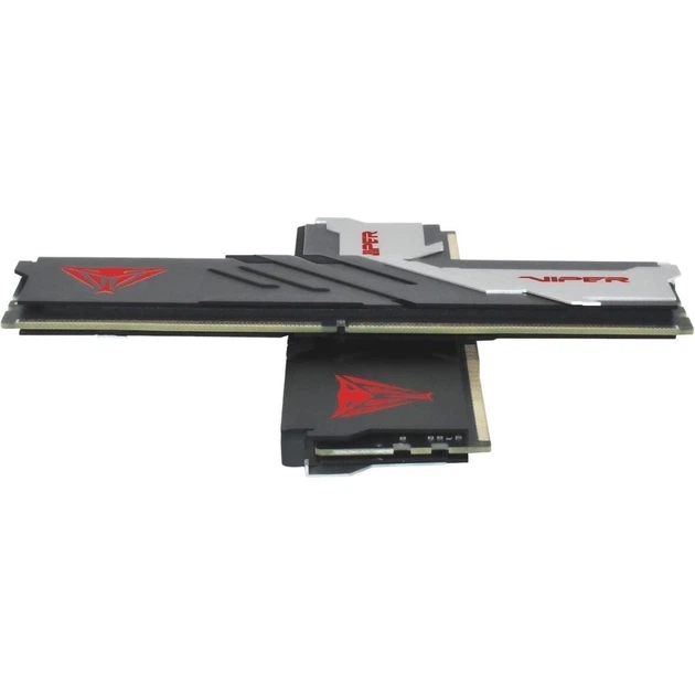 Оперативна пам'ять Patriot DDR5-6600 32768MB PC5-52800 CL34 (Kit of 2x16384) Viper Venom Black (PVV532G660C34K) - Фото 4 Оперативна пам'ять Patriot DDR5-6600 32768MB PC5-52800 CL34 (Kit of 2x16384) Viper Venom Black (PVV532G660C34K) - зображення 4