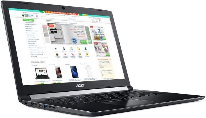 Ноутбук Acer Aspire 5 A517-51 (NX.GSWEU.006) Obsidian Black - изображение 2