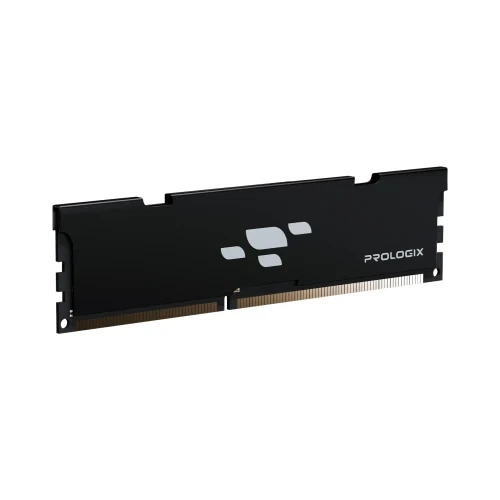 Пам'ять 16Gb DDR4, 3200 MHz, Prologix, Black, 16-20-20, 1.35V, з радіатором (PRO16GB3200B4) - зображення 4
