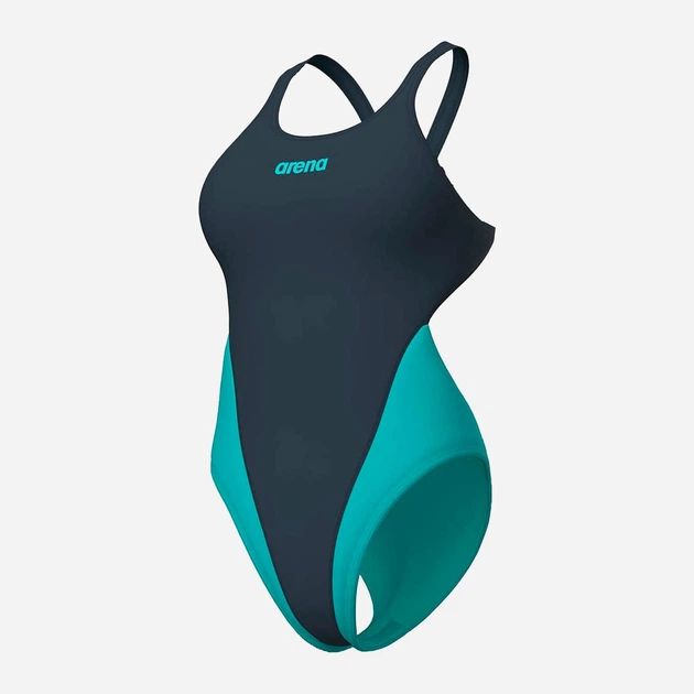Купальник слитный женский Arena Team Swimsuit Swim Tech Solid 004763-580 Серый/Бирюзовый (3468337873228) - Фото 8 Купальник слитный женский Arena Team Swimsuit Swim Tech Solid 004763-580 Серый/Бирюзовый (3468337873228) - изображение 8