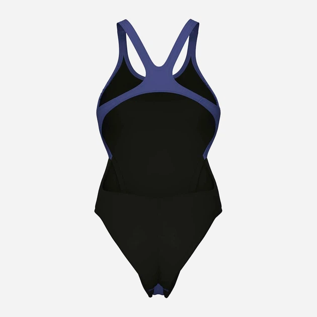 Купальник слитный женский Arena Team Swimsuit Swim Tech Solid 004763-851 Темно-синий/Черный (3468337873440) - изображение 9