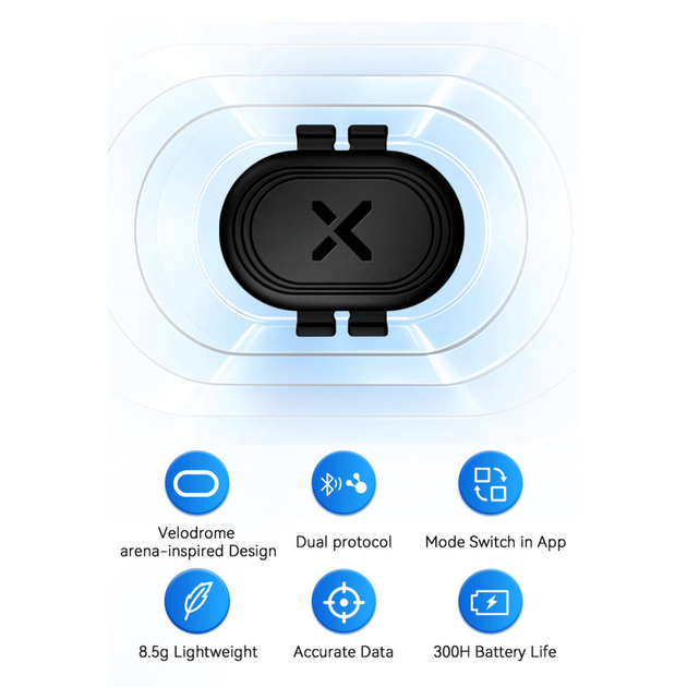 Датчик каденсу / швидкості XOSS Arena для велосипеда бездротовий з ANT+/Bluetooth 2 режими роботи - зображення 2