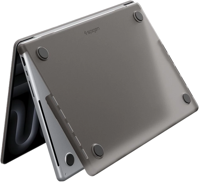 Etui Spigen AirSkin do MacBook Pro 16 Pro/M5 Pro Max 2021-2026 Black (8800337246605) - obraz 4