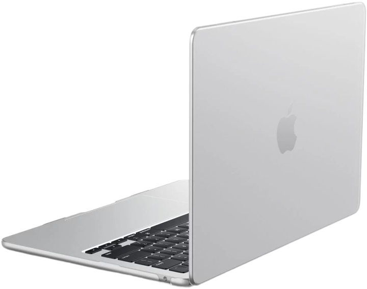 Etui Spigen AirSkin do MacBook Air 13 M2-M5 2023-2026 Clear (8800337246636) - obraz 2