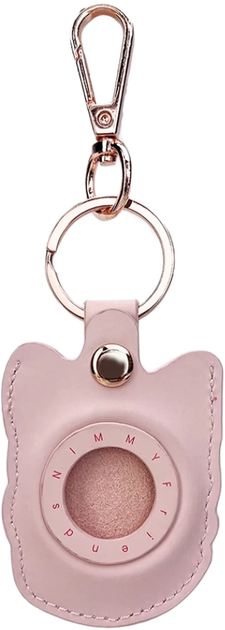 Etui-brelok Nimmy do AirTag Glasses Cool Cat Pink (6971080318696) - obraz 2