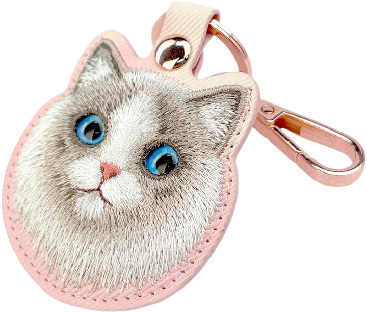 Etui Nimmy New Big Eyed Pet 2.0 Cat do lokalizatora Pink (6979913850443) - obraz 3