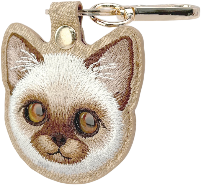 Etui Nimmy do lokalizatora New Big Eyed Pet 2.0 Cat Brown (6971080313165) - obraz 4