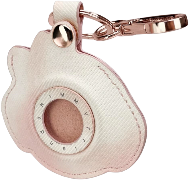 Etui-brelok Nimmy do AirTag New Big Eyed Pet 2.0 Dog Pink (6971080311796) - obraz 5