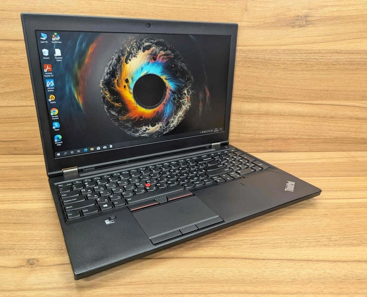 Мобильная рабочая станция Б-класс Lenovo ThinkPad P50 / 15.6" (1920x1080) IPS / Intel Core i7-6820HQ (4 (8) ядра по 2.7 - 3.6 GHz) / 32 GB DDR4 / 256 GB SSD / nVidia Quadro M2000M, 4 GB GDDR5, 128-bit / WebCam / TouchID / Windows 10 б/у + Подарунок Мышь - Фото 4 Мобильная рабочая станция Б-класс Lenovo ThinkPad P50 / 15.6" (1920x1080) IPS / Intel Core i7-6820HQ (4 (8) ядра по 2.7 - 3.6 GHz) / 32 GB DDR4 / 256 GB SSD / nVidia Quadro M2000M, 4 GB GDDR5, 128-bit / WebCam / TouchID / Windows 10 б/у + Подарунок Мышь - изображение 4