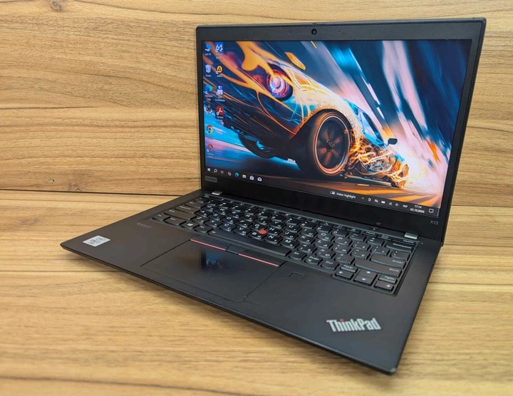 Ультрабук Б-класс Lenovo ThinkPad X13 Gen1 / 13.3" (1920x1080) IPS Touch / Intel Core i7-10610U (4 (8) ядра по 1.8 - 4.9 GHz) / 16 GB DDR4 / 512 GB SSD / Intel UHD Graphics / WebCam / Windows 10 б/у + Подарок Беспроводная мышь / USB - Фото 6 Ультрабук Б-класс Lenovo ThinkPad X13 Gen1 / 13.3" (1920x1080) IPS Touch / Intel Core i7-10610U (4 (8) ядра по 1.8 - 4.9 GHz) / 16 GB DDR4 / 512 GB SSD / Intel UHD Graphics / WebCam / Windows 10 б/у + Подарок Беспроводная мышь / USB - изображение 6