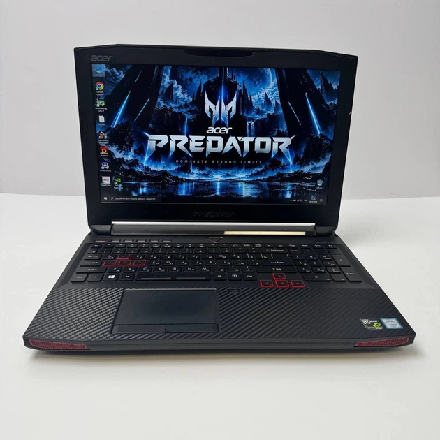 Ігровий ноутбук Б-клас Acer Predator 15 G9-591 / 15.6" (1920x1080) IPS / Intel Core i7-6700HQ (4 (8) ядра по 2.6 - 3.5 GHz) / 16 GB DDR4 / 128 GB SSD M.2 + 1000 GB HDD / nVidia GeForce GTX 970M, 3 GB GDDR5, 256-bit / WebCam б/в - Фото 2 Ігровий ноутбук Б-клас Acer Predator 15 G9-591 / 15.6" (1920x1080) IPS / Intel Core i7-6700HQ (4 (8) ядра по 2.6 - 3.5 GHz) / 16 GB DDR4 / 128 GB SSD M.2 + 1000 GB HDD / nVidia GeForce GTX 970M, 3 GB GDDR5, 256-bit / WebCam б/в - зображення 2