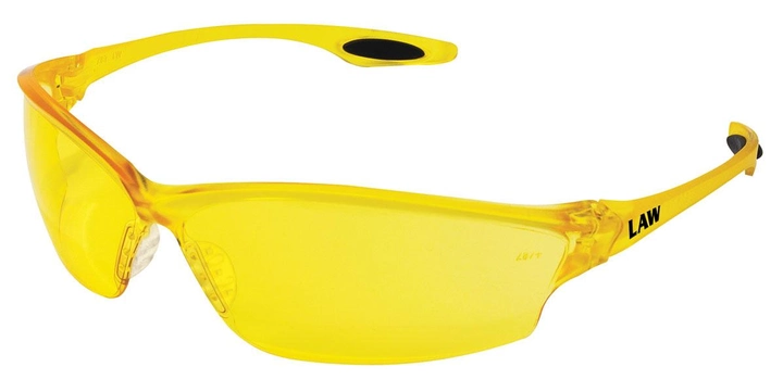 Очки защитные тактические MCR Safety Law Желтые линзы (126060) - изображение 1