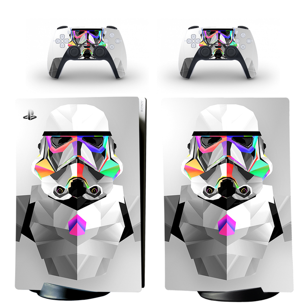 Вінілові наклейки на PS5 Digital Edition і геймпад DualSense Star Wars ...