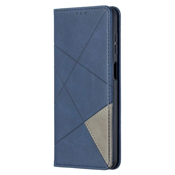 Чехол-книжка с кармашками UniCase Geometric Pattern для Samsung Galaxy A12 (A125) / A12 Nacho (A127) / M12 (M127) - Blue - Фото 3 Чехол-книжка с кармашками UniCase Geometric Pattern для Samsung Galaxy A12 (A125) / A12 Nacho (A127) / M12 (M127) - Blue - изображение 3