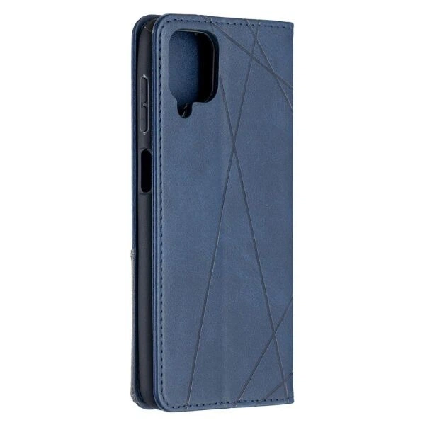 Чехол-книжка с кармашками UniCase Geometric Pattern для Samsung Galaxy A12 (A125) / A12 Nacho (A127) / M12 (M127) - Blue - Фото 4 Чехол-книжка с кармашками UniCase Geometric Pattern для Samsung Galaxy A12 (A125) / A12 Nacho (A127) / M12 (M127) - Blue - изображение 4