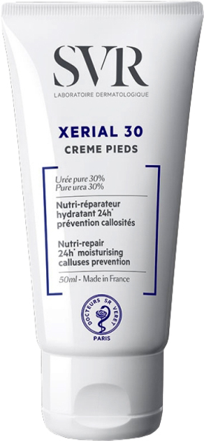 Крем для ног SVR Xerial 30 Crème Pieds Кераторегулирующий для очень ...