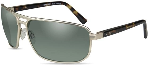 Защитные очки Wiley X Hayden Дымчато-зеленые (ACHAY04) - изображение 1
