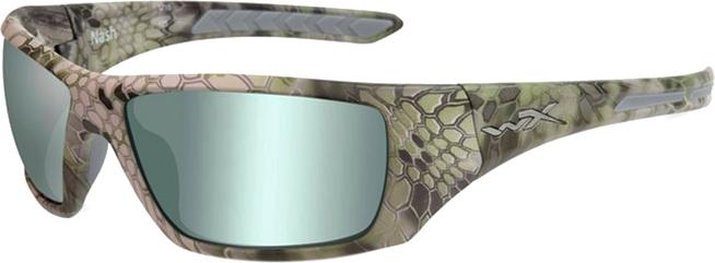 Защитные очки Wiley X Nash Зеленовато-серые (ACNAS12) - изображение 1