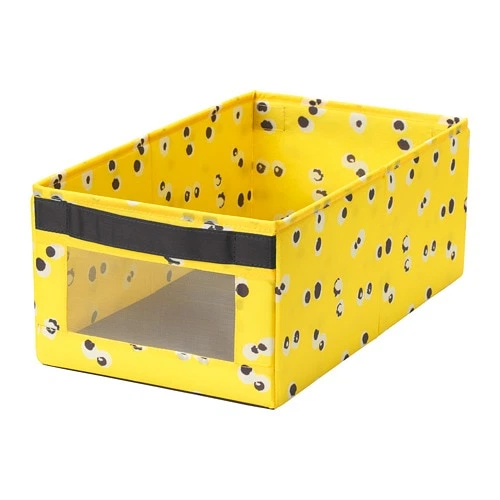 Коробка IKEA ANGELÄGEN 25x44x17 см жовта 704.179.34 - Фото 1 Коробка IKEA ANGELÄGEN 25x44x17 см жовта 704.179.34 - зображення 1