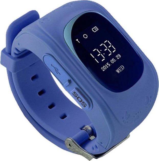 Детские часы с GPS Smart Baby Watch Q50PLUS Темносиний (wDnJ92790