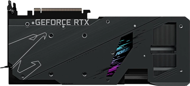 Видеокарта Gigabyte PCI-Ex GeForce RTX 3080 Aorus Master 10GB GDDR6X (320bit) (1710/19000) (3 х HDMI, 3 x DisplayPort) (GV-N3080AORUS M-10GD) - Фото 6 Видеокарта Gigabyte PCI-Ex GeForce RTX 3080 Aorus Master 10GB GDDR6X (320bit) (1710/19000) (3 х HDMI, 3 x DisplayPort) (GV-N3080AORUS M-10GD) - изображение 6