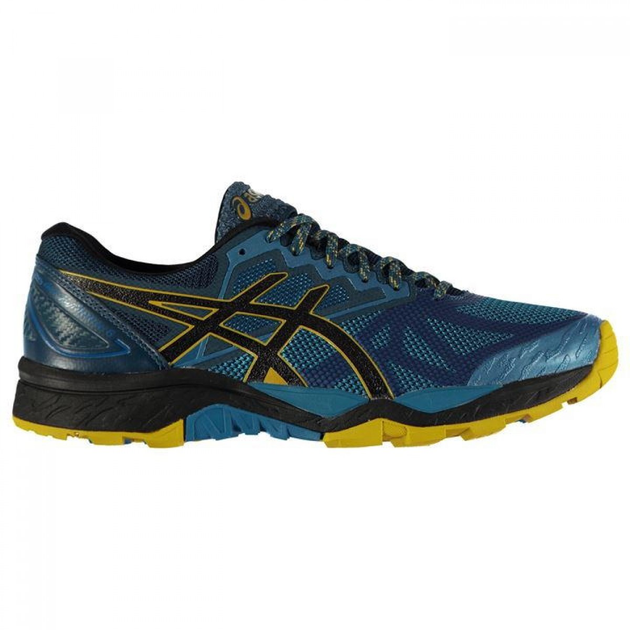 Asics Gel Fujitrabuco 6 Trail Blue Yellow 46 10090030