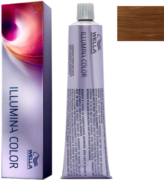 Краска для волос Wella Professionals Illumina Color 8/13 светлый блонд ...