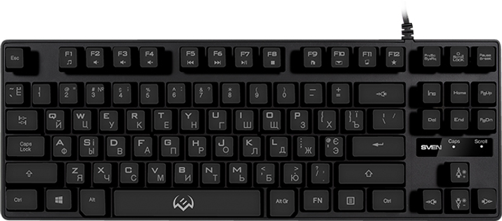 Клавиатура проводная Sven KB-G7400 USB (00600204) – фото, отзывы ...