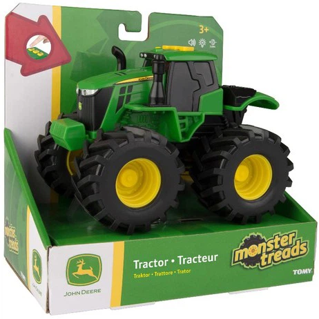 Іграшка Трактор Tomy John Deere Monster Treads зі світловими та звуковими ефектами (0036881466567) - зображення 2