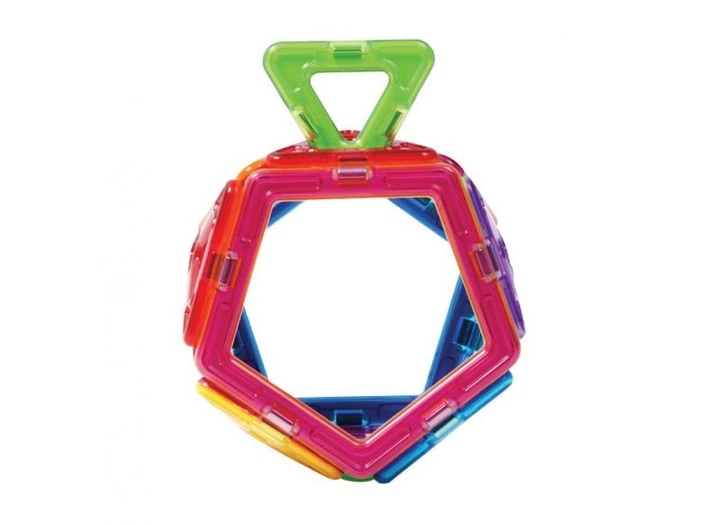 Klocki magnetyczne Magformers Twórca 60 elementów (703006) (8809134366769) - obraz 5