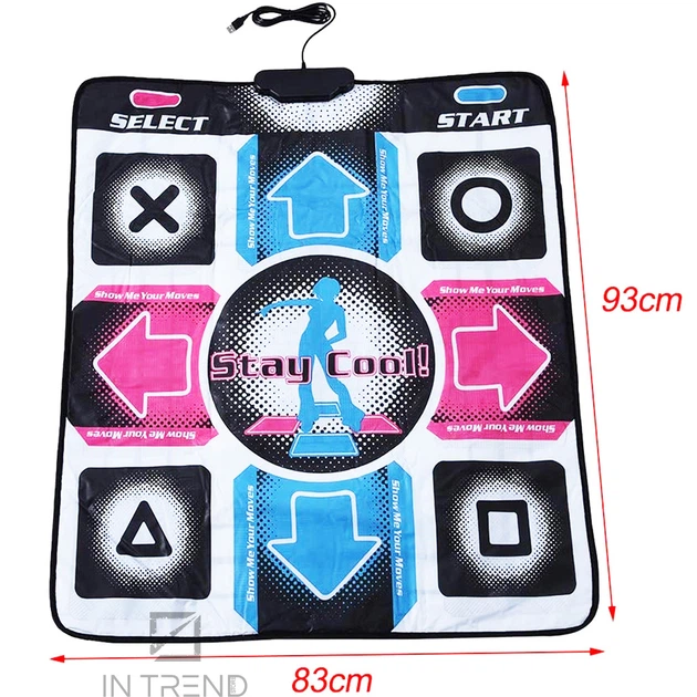 Танцевальный USB коврик DANCE MAT для компьютера ПК - мягкая / противоскользящая поверхность / прочная износостойкость - изображение 12