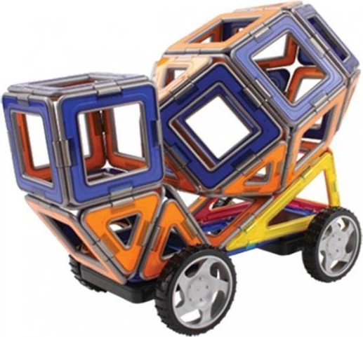 Klocki magnetyczne Magformers Smart zestaw 144 elementy (710001) (8809134360453) - obraz 5