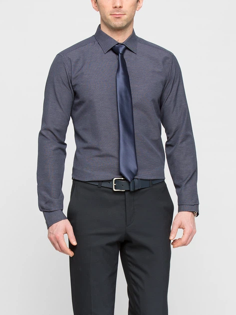 Сорочка LC Waikiki S Синя (LCWShirt-148) - Фото 1 Сорочка LC Waikiki S Синя (LCWShirt-148) - зображення 1