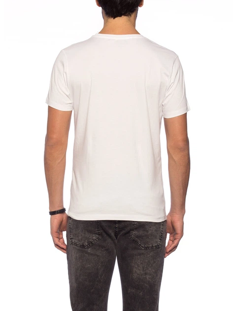 Футболка LC Waikiki No future XXL Біла (LCW T-shirt -349-1) - зображення 2