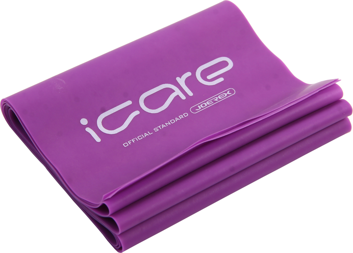 Резиновая лента для фитнеса Joerex 150х12х0.35 см Фиолетовая (JBD50525P ...