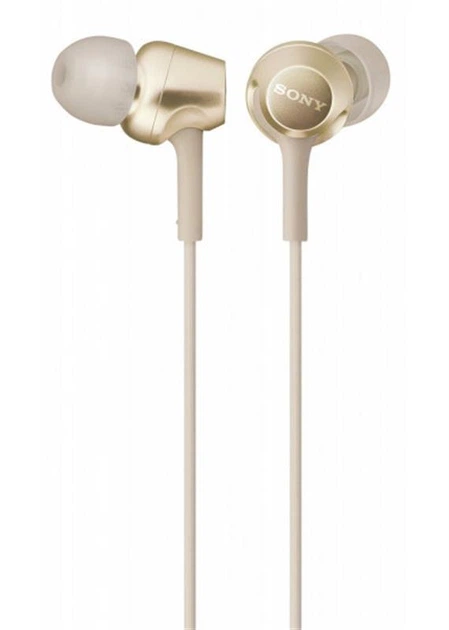 Гарнітура Sony MDR-EX255AP Gold (MDREX255APL.E) - Фото 1 Гарнітура Sony MDR-EX255AP Gold (MDREX255APL.E) - зображення 1