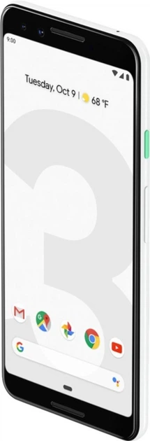 Мобильный телефон Google Pixel 3 4/64GB Clearly White – фото