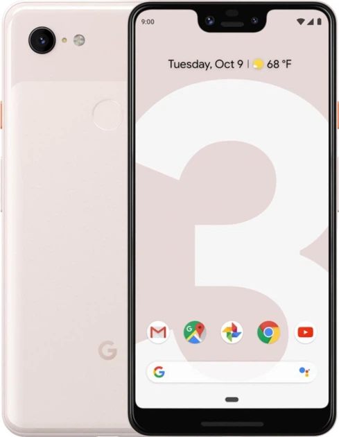 Мобильный телефон Google Pixel 3 XL 4/128GB Not Pink - Фото 1 Мобильный телефон Google Pixel 3 XL 4/128GB Not Pink - изображение 1