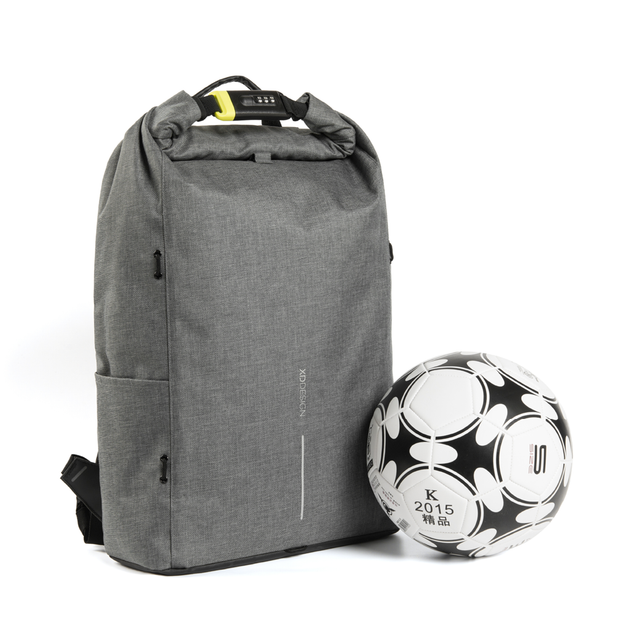 Рюкзак антизлодій XD Design Bobby Urban Lite 15.6 Grey, з кодовим замком (P705.502) - Фото 3 Рюкзак антизлодій XD Design Bobby Urban Lite 15.6 Grey, з кодовим замком (P705.502) - зображення 3