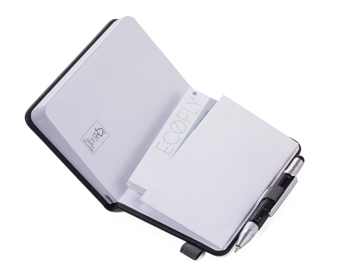 Блокнот Troika Din A7 Lilipad + ручка Liliput, сірий - Фото 2 Блокнот Troika Din A7 Lilipad + ручка Liliput, сірий - изображение 2