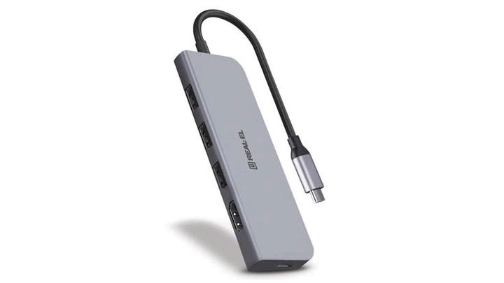 USB-хаб REAL-EL CQ-700 4 ports - Фото 4 USB-хаб REAL-EL CQ-700 4 ports - зображення 4