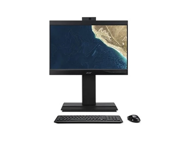 Моноблок Acer Veriton Z4660G (DQ.VS0ME.012); 21.5" (1920х1080) TN / Intel Core i5-8400 (2.8 - 4.0 ГГц) / RAM 8 ГБ / HDD 500 ГБ + SSD 128 ГБ / INTEL HD Graphics 630 / без ОП / LAN / Wi-Fi / Bluetooth / веб-камера / кардридер / Endless OS / черный / клавиат - изображение 4
